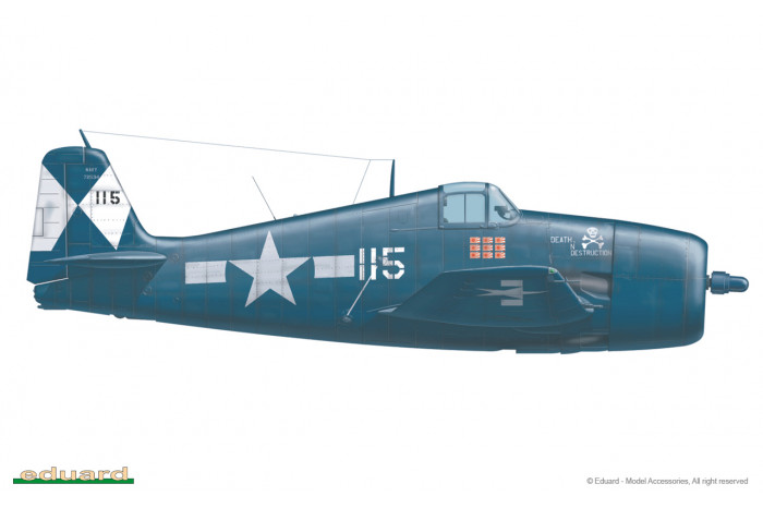 F6F-5 Hellcat (1:72) - 7077