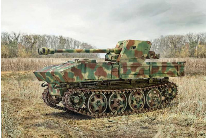 Model Kit military 0355 - 7,5 cm RSO with PAK40 (1:35)