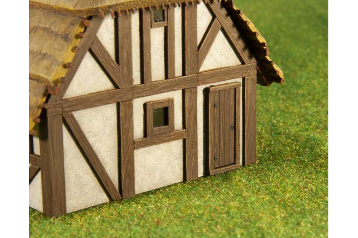 Model Kit budova 8532 - Thatched Country House (1:72)