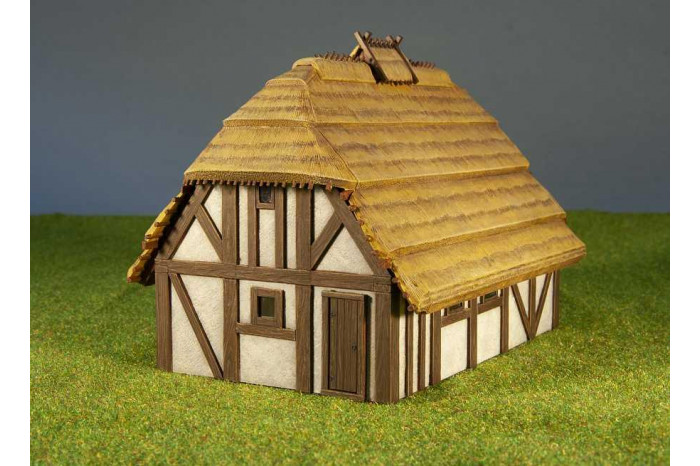 Model Kit budova 8532 - Thatched Country House (1:72)