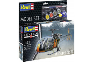 ModelSet vrtulník 63804 - Alouette II (1:32)