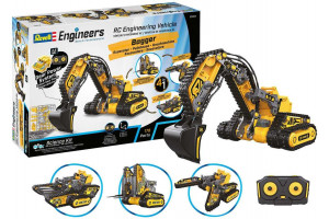 Revell Engineers 21304 - RC Engineering Vehicle 4in1