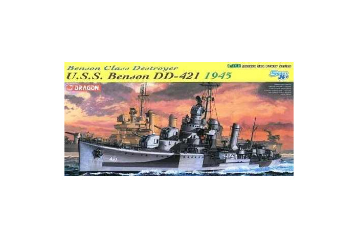 Model Kit loď 1032 - U.S.S Benson DD (1:350)