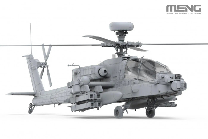 AH-64 D Saraf - Heavy Attack Helicopter (Israeli Air Force) Special Edition (incl. Two Resin figures) (1:35) - 005s