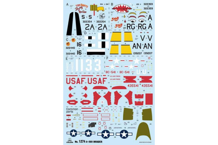 Model Kit letadlo 1274 - A-26 A/B Invader (1:72)