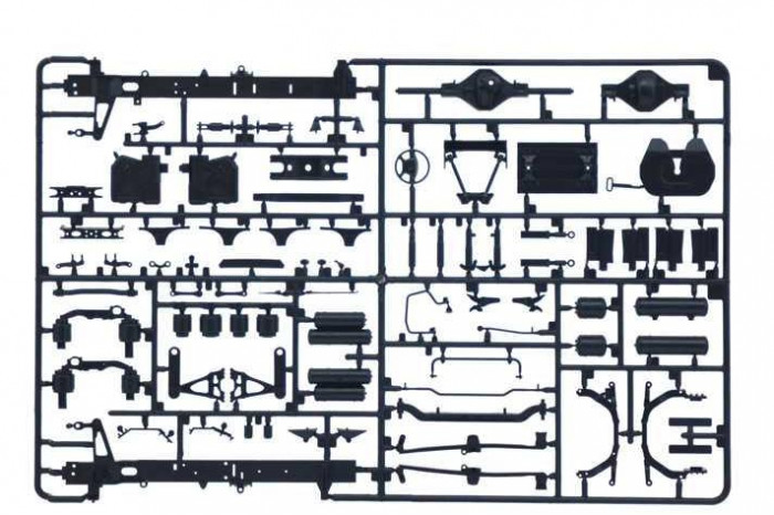 Model Kit truck 3968 - Mercedes-Benz Actros MP4 Space Grand Prix Edition (1:24)