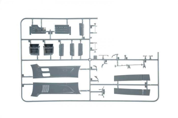 Model Kit truck 3968 - Mercedes-Benz Actros MP4 Space Grand Prix Edition (1:24)