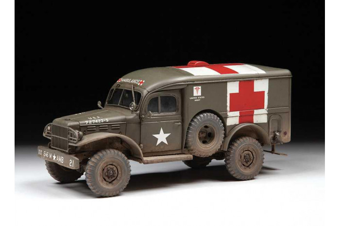 Model Kit military 3711 - Dodge WC-54 Ambulance (1:35)