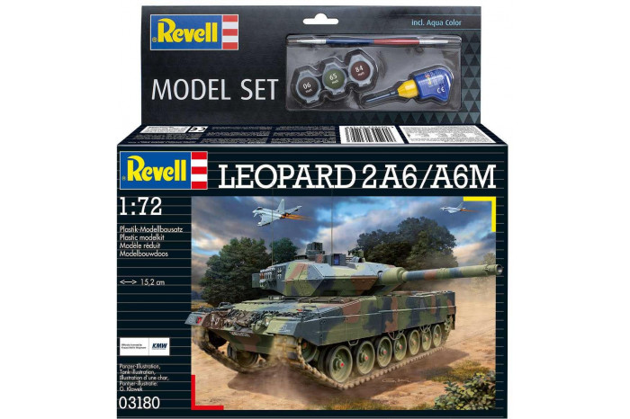 ModelSet tank 63180 - Leopard 2A6/A6M (1:72)
