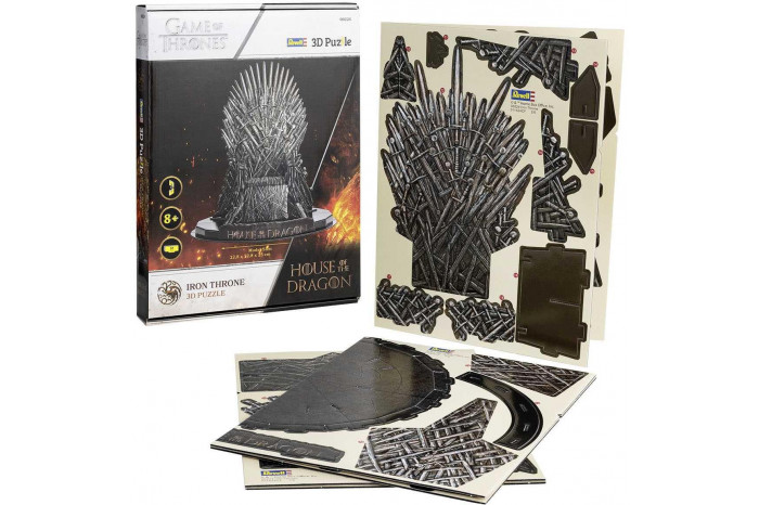 3D Puzzle REVELL 00224 - House of the Dragon "Iron Throne"