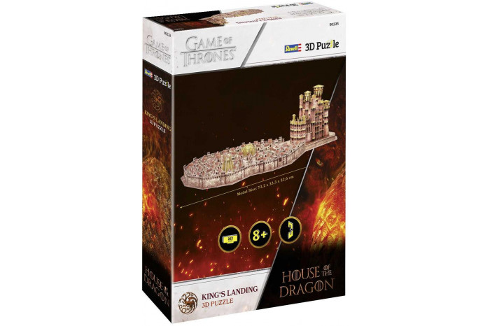 3D Puzzle REVELL 00225 - House of the Dragon "King's Landing"