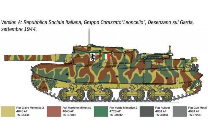 Model Kit military 6751 - Semovente M43 “Bassotto” (1:35)