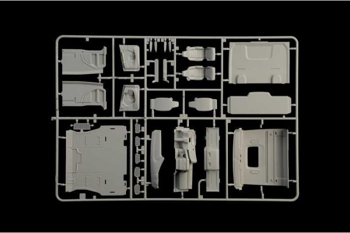 Model Kit truck 3971 - Scania S770 4x2 Normal Roof "Grey Cab" (1:24)