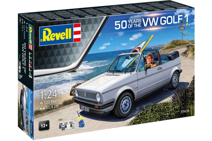 Gift-Set auto 05636 - 50 Years of the VW Golf 1 (1:24)
