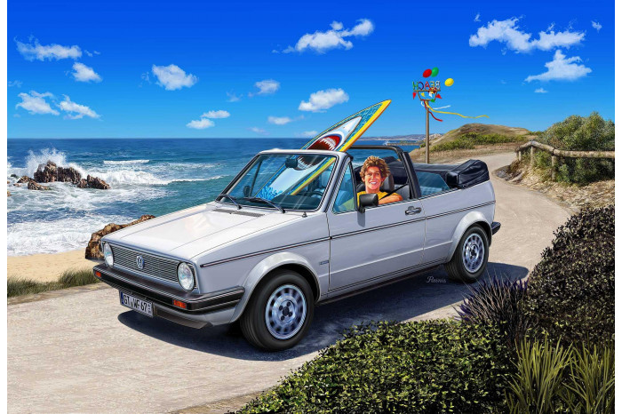 Gift-Set auto 05636 - 50 Years of the VW Golf 1 (1:24)