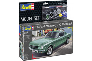 ModelSet auto 67065 - 1965 Ford Mustang 2+2 Fastback (1:24)