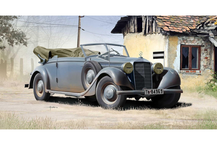 ModelSet auto 63354 - Typ 320 (W142) Cabriolet (1:35)