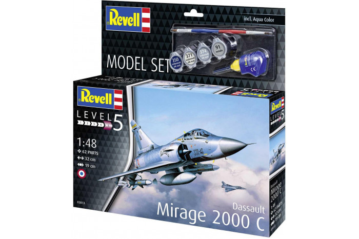 ModelSet letadlo 63813 - Dassault Mirage 2000C (1:48)
