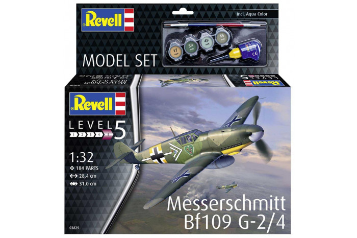 ModelSet letadlo 63829 - Messerschmitt Bf109 G-2/4 (1:32)