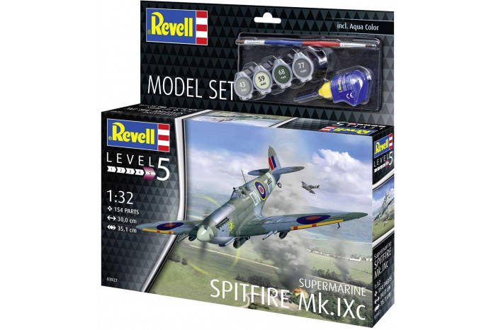 ModelSet letadlo 63927 - Supermarine Spitfire Mk.IXc (1:32)