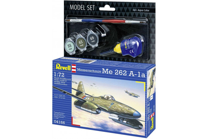 ModelSet letadlo 64166 - Messerschmitt Me 262 A1a (1:72)