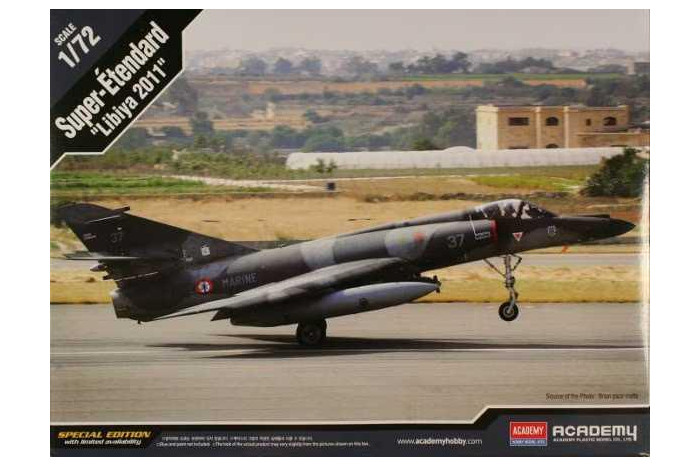 Model Kit letadlo 12431 - SUPER ETENDARD "2011" :LE (1:72)