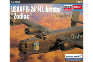 Model Kit letadlo 12584 - USAAF B-24H Liberator "Zodiac" (1:72)