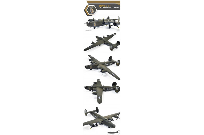 Model Kit letadlo 12584 - USAAF B-24H Liberator "Zodiac" (1:72)