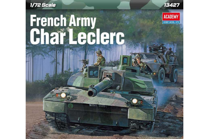 Model Kit tank 13427 - French Army Char Leclerc (1:72)