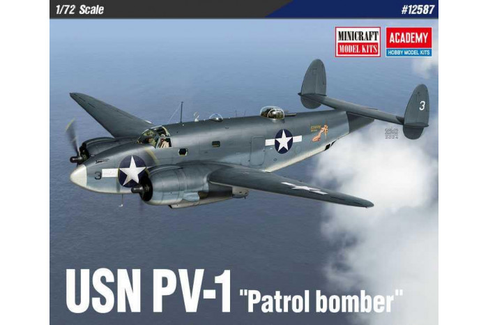 Model Kit letadlo 12587 - USN PV-1 “Patrol bomber” (1:72)