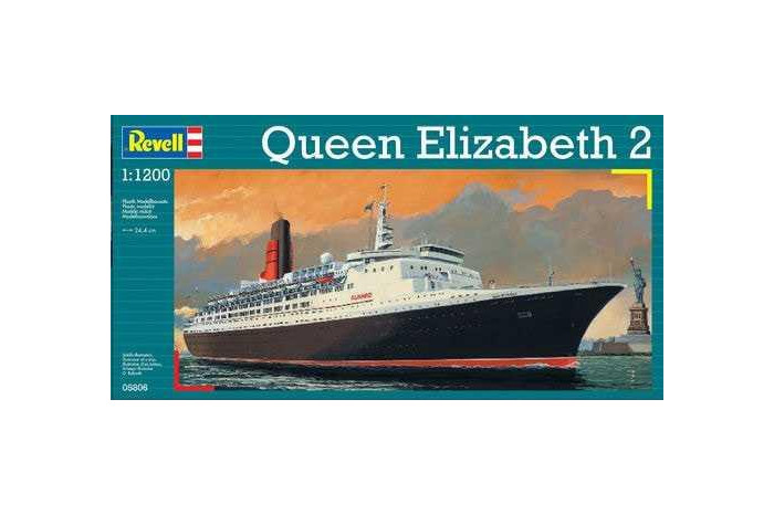 Plastic ModelKit loď 05806 - 'Queen Elizabeth II (1:1200)