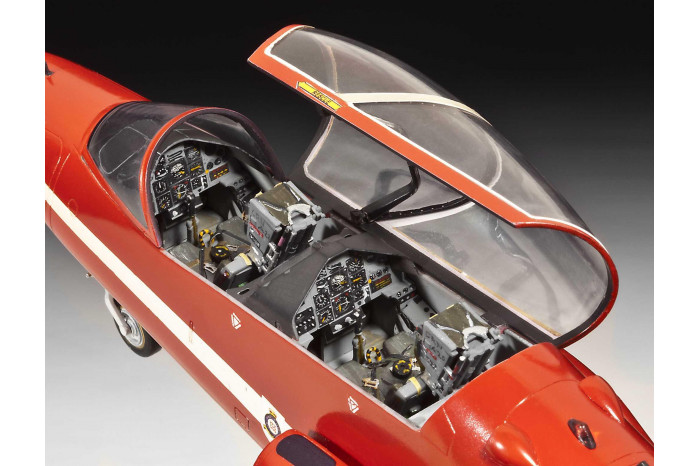 Plastic ModelKit letadlo 04284 - BAe Hawk "Red Arrows" (1:32)