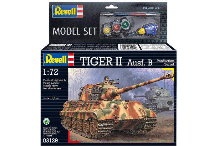 ModelSet tank 63129 - Tiger II Ausf. B (1:72)