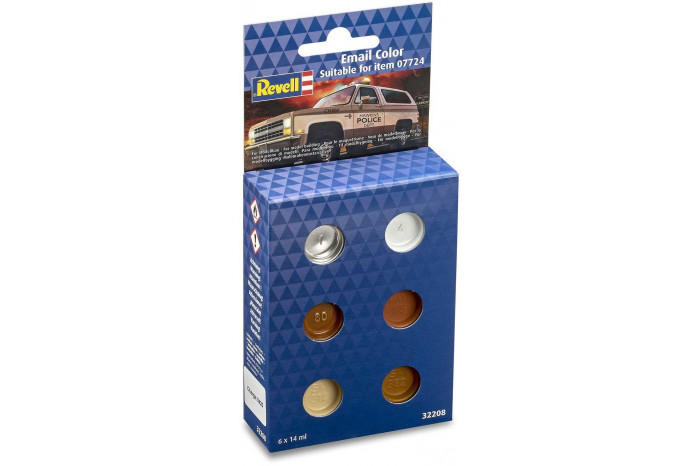 Sada barev Email Color 32208 - "Stranger Things" 1985 Chevrolet K5 (6 x 14ml)