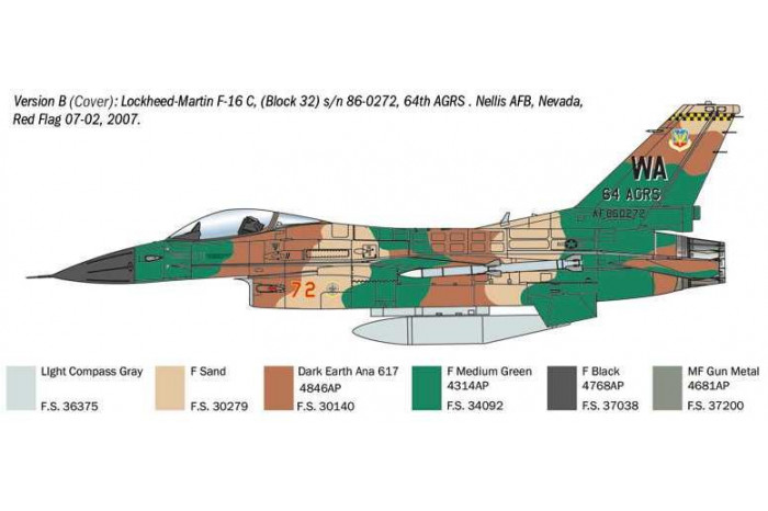 Model Kit War Thunder letadlo 35105 - F-16C Fighting Falcon (1:48)