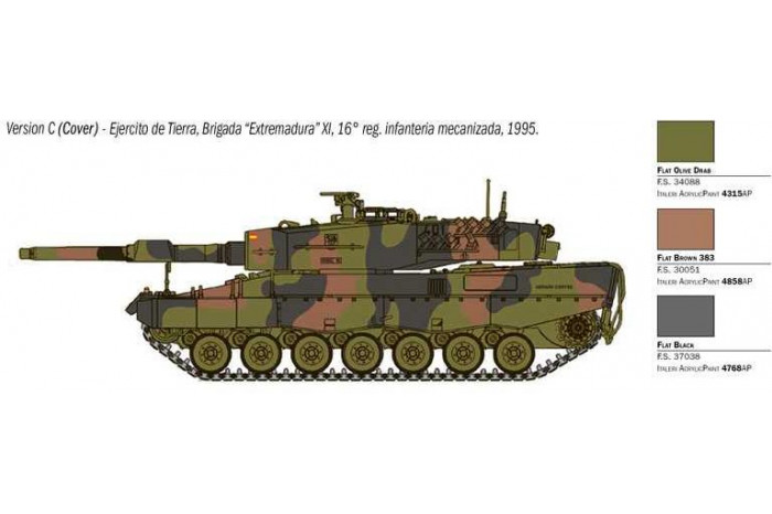 Model Kit War Thunder tank 35106 - Leopard 2A4 (1:48)