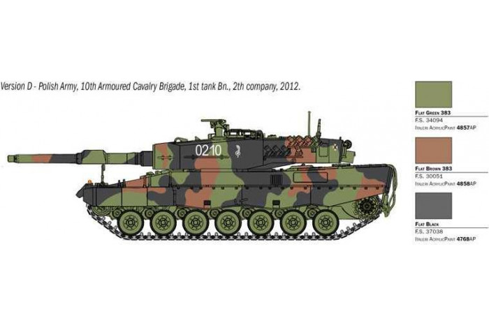 Model Kit War Thunder tank 35106 - Leopard 2A4 (1:48)