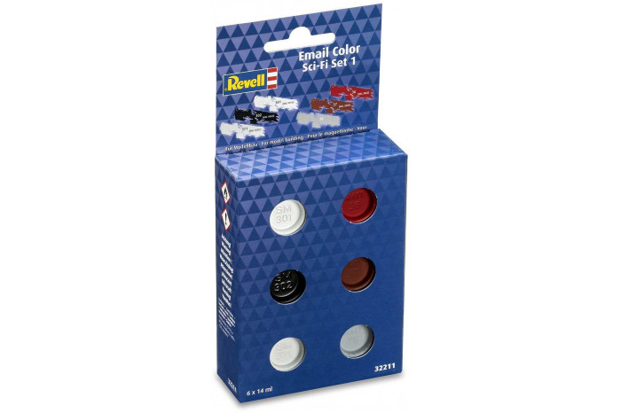 Sada barev Email Color 32211 - Sci-Fi Set 1 (6 x 14ml)