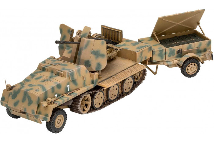 ModelSet military 63293 - sWS with Flak43 and Sd.Ah58 Ammo Trailer (1:72)