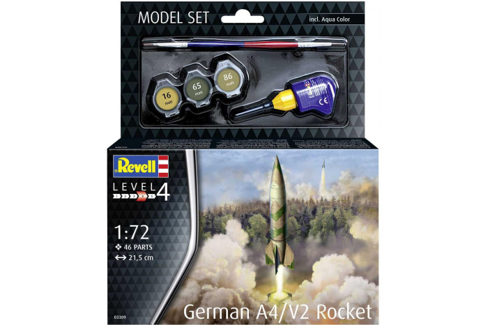 ModelSet raketa 63309 - German A4/V2 Rocket (1:72)