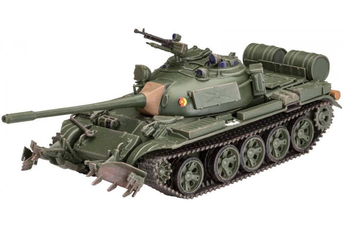 ModelSet military 63328 - T-55A/AM with KMT-6/EMT-5 Mine Plough (1:72)