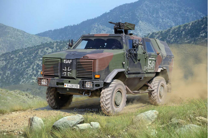 ModelSet military 63345 - ATF Dingo 1 (1:72)