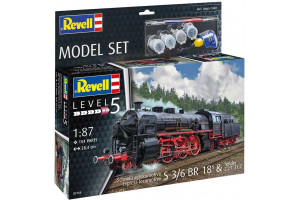 ModelSet lokomotiva 62168 - Express Loco S3/6 BR 18(5) with Tender (1:87)