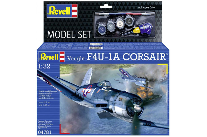 ModelSet letadlo 64781 - Vought F4U-1A Corsair (1:32)