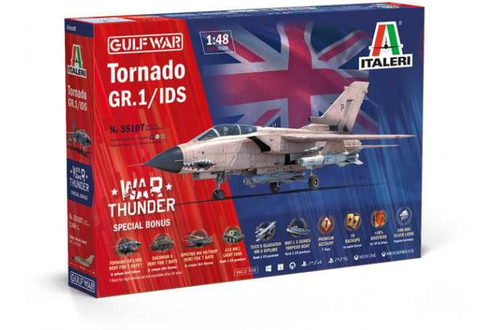 Model Kit War Thunder letadlo 35107 - Tornado GR.1/IDS (1:48)