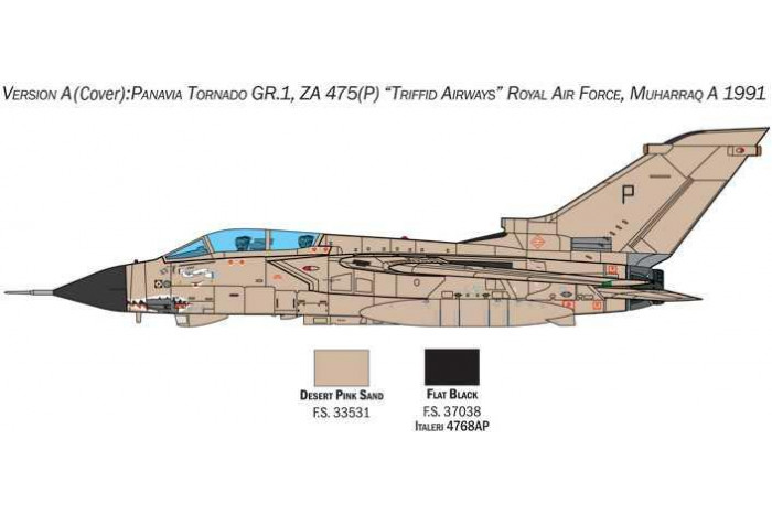 Model Kit War Thunder letadlo 35107 - Tornado GR.1/IDS (1:48)