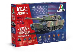 Model Kit War Thunder tank 35108 - M1A1 Abrams (1:35)