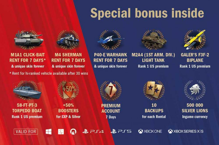 Model Kit War Thunder tank 35108 - M1A1 Abrams (1:35)