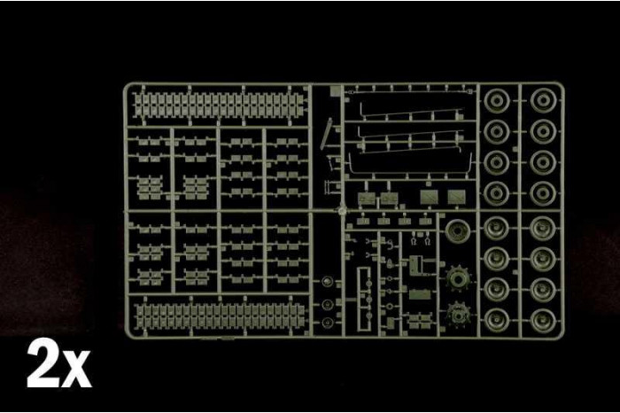 Model Kit War Thunder tank 35108 - M1A1 Abrams (1:35)