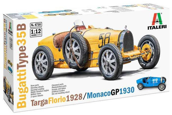 Model Kit auto 4716 - Bugatti T35B Targa F./GP Monaco (1:12)